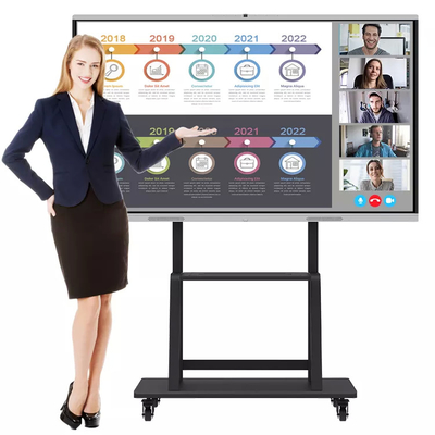98 Inch Wall Mount Lcd Smart Interactive Flat Panel Board