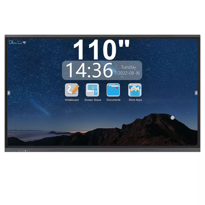 پانل تخت تعاملی 110 اینچی All In One Smart Board برای آموزش